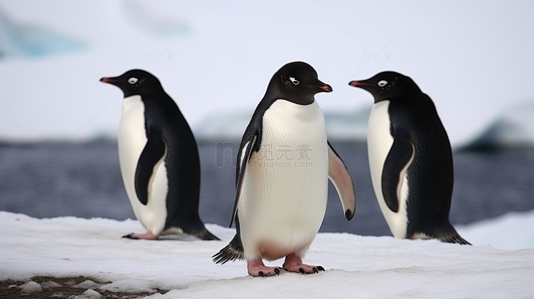 南极企鹅高清