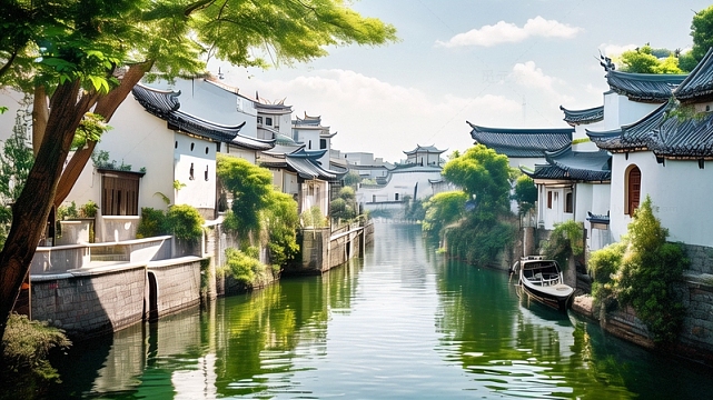 江南水乡美景