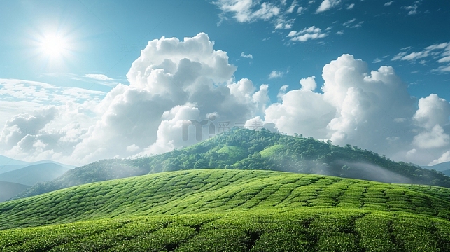 蓝天白云茶文化基地