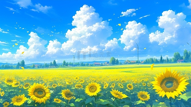 春日向日葵花海
