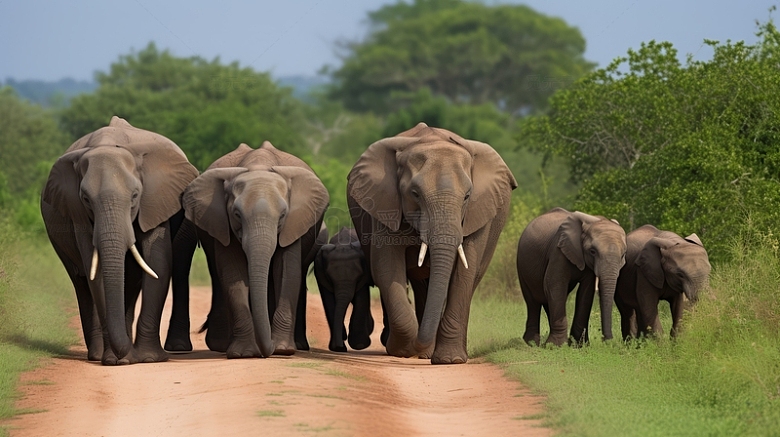 大象动物摄影