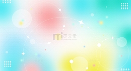 小清新梦幻渐变线条背景