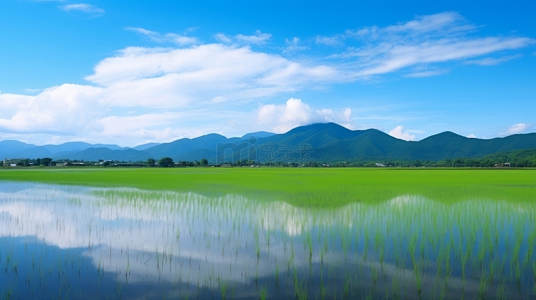稻田水稻摄影