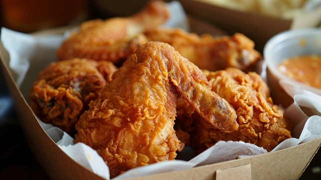 薯条炸鸡 韩式炸鸡