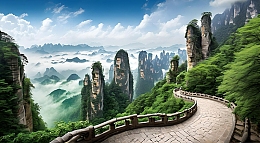 群山峻岭风景区