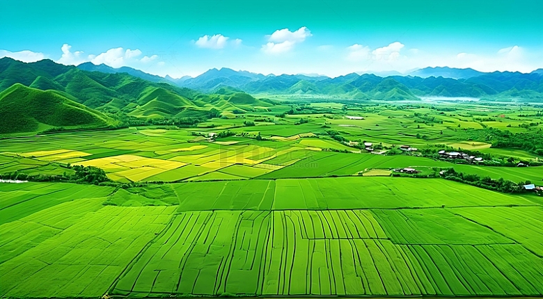 稻田农业水稻种植