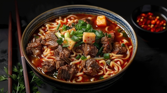 牛肉面食物面条