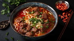 麻辣番茄牛肉面