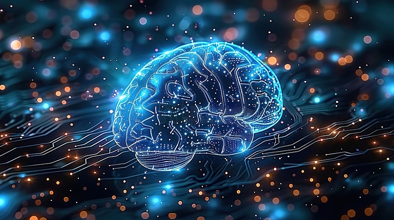 大脑未来人工智能科技背景