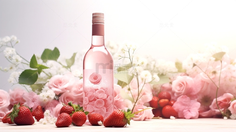 草莓葡萄酒果酒