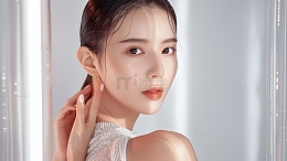 化妆品女性人物特写