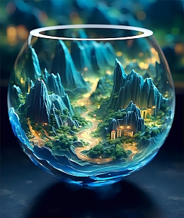 微缩景观地理景观