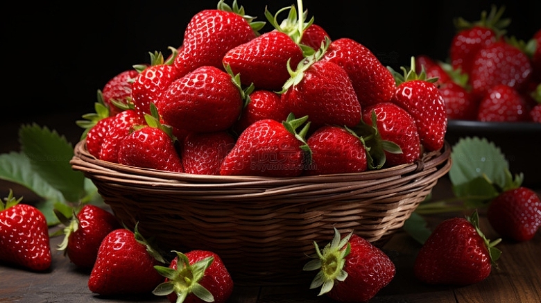 草莓红色水果植物