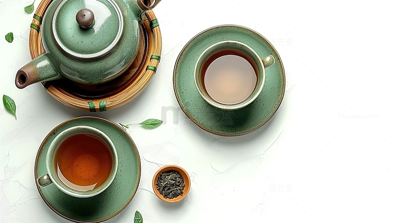 茶壶茶杯茶道茶水陶瓷茶具国风