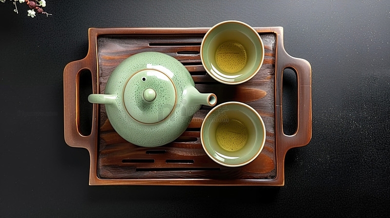 茶托茶盘茶具茶道品茶泡茶饮茶