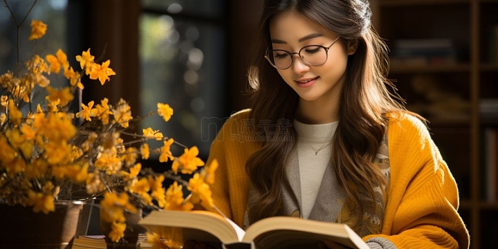 实拍高考毕业季阅读女孩