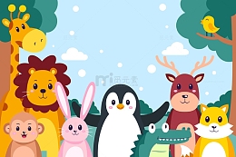 动物园中的小动物