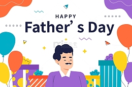 爸爸在挑选礼物