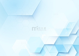 六边形几何图形科技图案