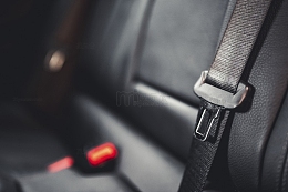 豪华现代汽车内饰汽车安全带