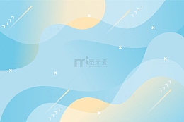 渐变蓝奶油色的抽象背景