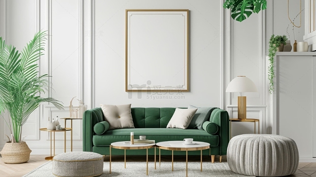 客厅沙发场景背景