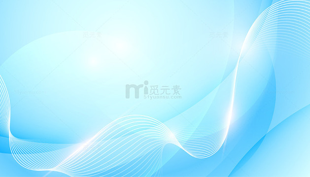 蓝色智能科技年会峰会展板背景