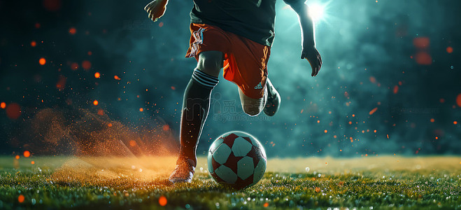 足球海报背景