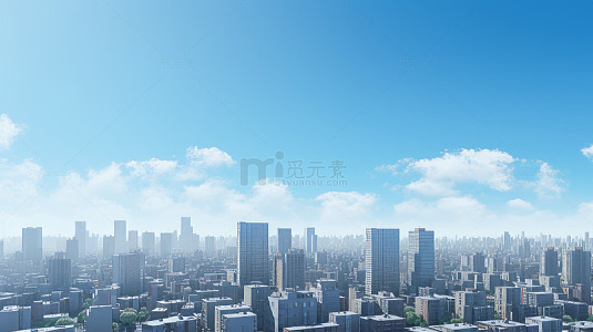 城市建筑天空高楼