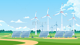 风力发电与太阳能发电设备