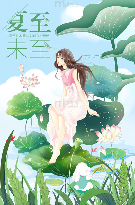 夏至荷花仙子