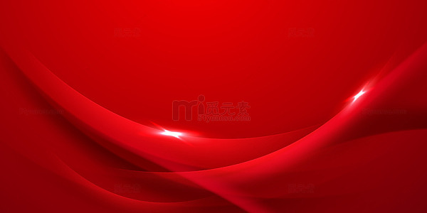 红色绸缎丝绸党建中国风背景