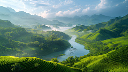 美丽乡村田园风景