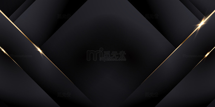黑色系背景图黑金质感背景图