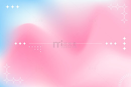 粉蓝色梦幻交融