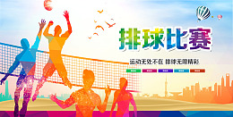 设计排球画册排球友谊赛排球馆