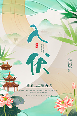 入伏酷热西瓜夏季背景