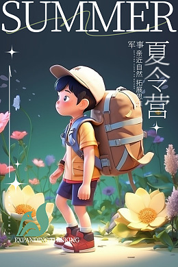 夏令营广告亲子活动暑假旅游