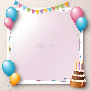 温馨五彩生日庆典
