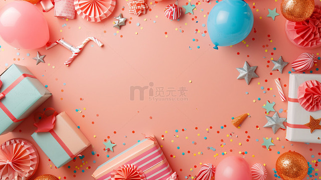 缤纷生日派对庆典