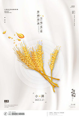 小满海报小满推广海报设计