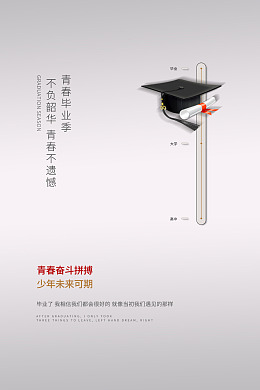 大学毕业高中毕业毕业青春学生毕业季