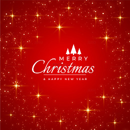 圣诞节喜庆红色背景