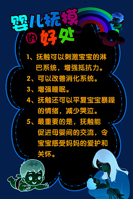 抚触的好处婴儿抚摸小儿抚触