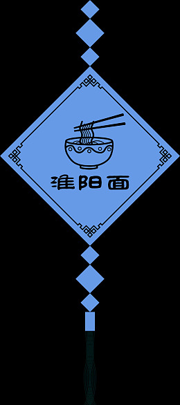面馆中式传统中式边框