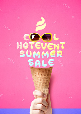 hotsale英文粉色