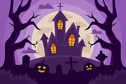 紫月城堡下的万圣鬼魅夜