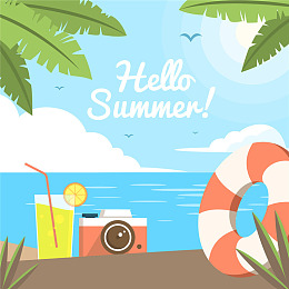 沙滩旅行沙滩风景碧海蓝天相机