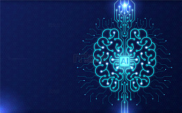 电路板风格人工智能大脑