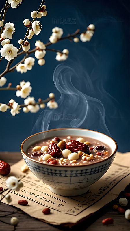 腊八节美食摄影图素材